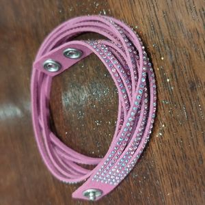 Swarovski pink bracelet